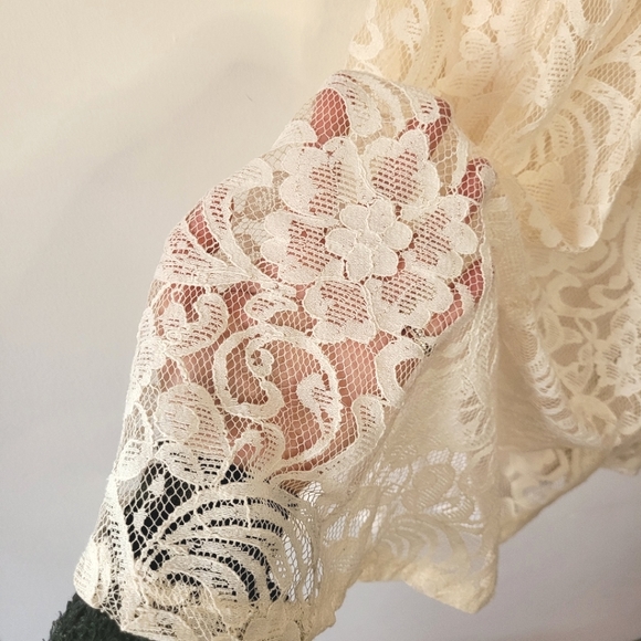 White Lace Mini Dress, Pins & Needles - Picture 6 of 10